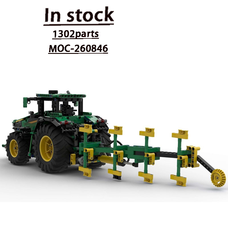 Urban Farming Is - MOC-260846 ชุดตัวต่อรถไถนาสำหรับธุรกิจเกษตรในเมือง รุ่น 1302 จำนวน 1302