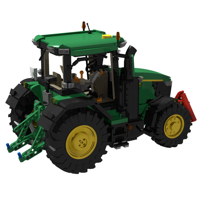 Urban Farming Is - MOC-231420 ฟาร์มในเมือง รถแทรกเตอร์การเกษตร บล็อกตัวต่อ รุ่น 1984