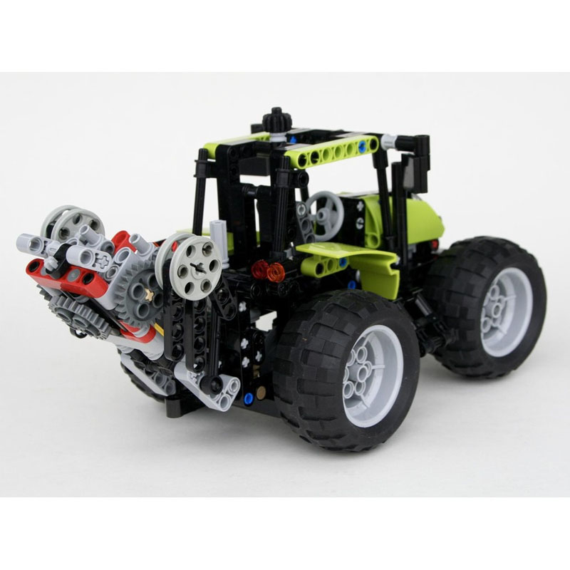 Urban Farming Is - MOC-4933 ยูราบัน ฟาร์ม อะกริคัลเจอร์เรล แทรคเตอร์ บล็อกตัวต่อ