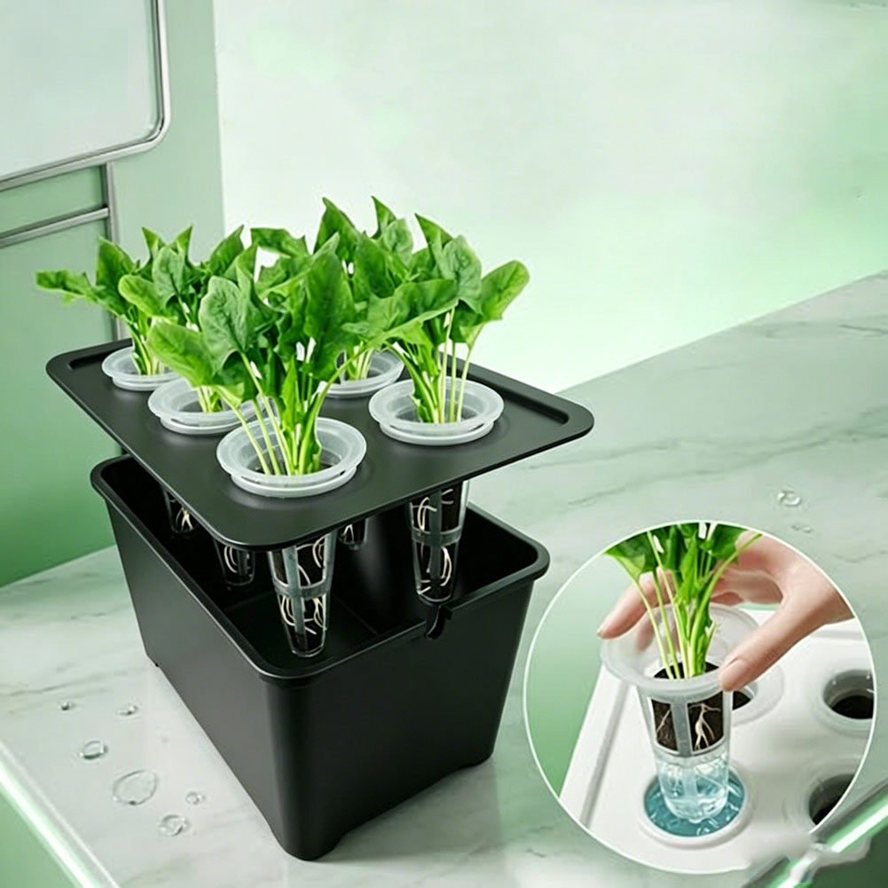 ชุดถังปลูกต้นไม้สีขาวดำ สำหรับ - Urban Farming Is บทวิจารณ์และราคา